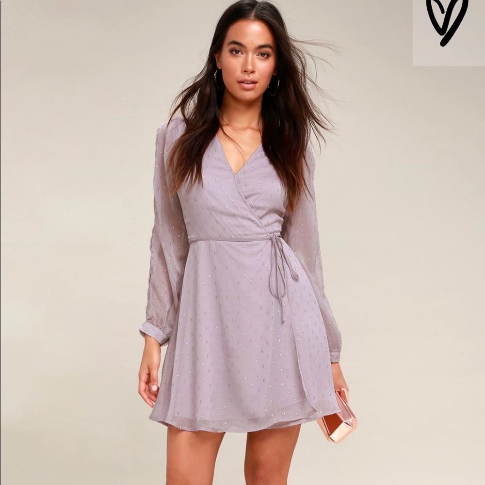 Purple dress